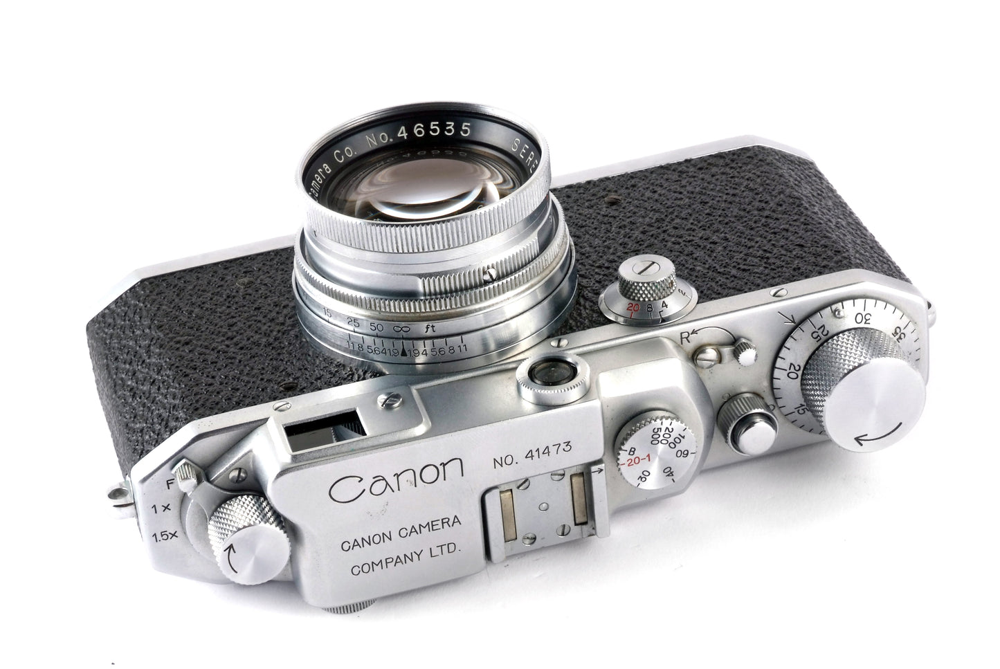 Canon IID + 50mm 1.9 Serenar