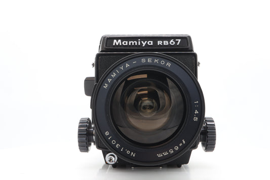 Mamiya RB67 + 65mm 4.0 + casette