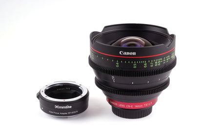 Canon 14mm 3.1 L F cine Nieuw 2 jaar garantie