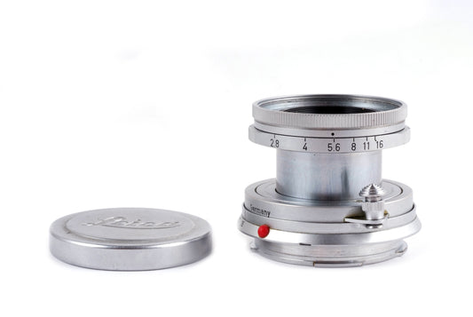Leica 5cm F2.8 Elmar-m Nieuwstaat 1 jaar garantie