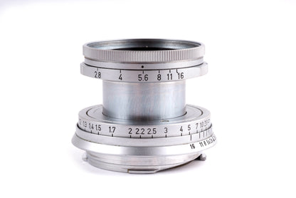 Leica 5cm F2.8 Elmar-m Nieuwstaat 1 jaar garantie