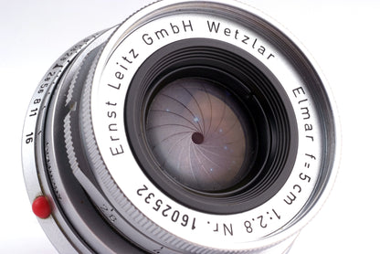 Leica 5cm F2.8 Elmar-m Nieuwstaat 1 jaar garantie