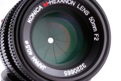Konica Hexanon 50mm F2