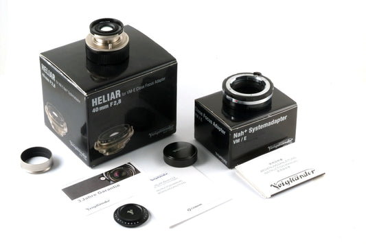 Voigtlander 40mm 2.8 Heliar Macro Boxed Sony E mount