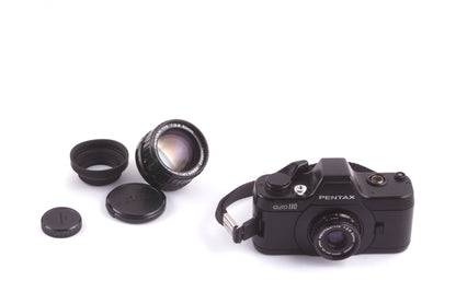 Pentax Auto 110 + 2 lenzen